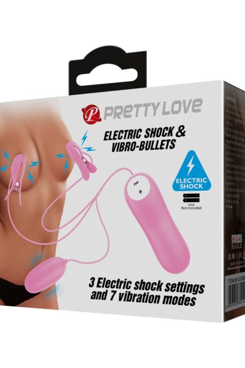 Pretty Love Electric Shock & Vibro Bullets