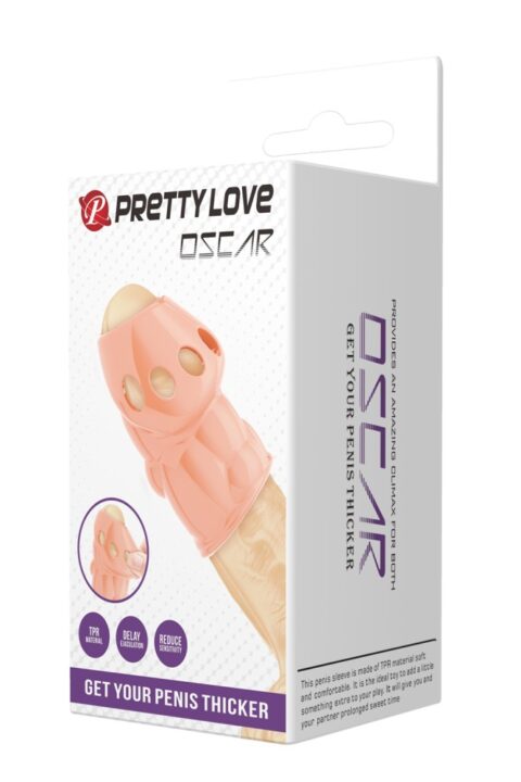 Pretty Love Penis Sleeve Oscar Flesh