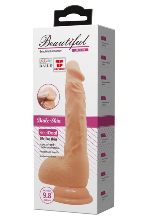 Beautiful Jason 9,8 " Vibrating Dildo