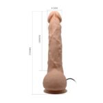 Beautiful Jason 9,8 " Vibrating Dildo - Image 6