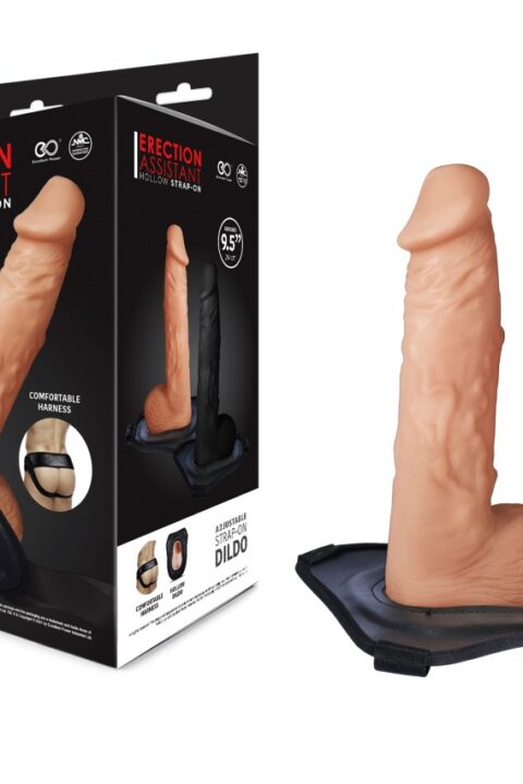 ERECTION ASSISTANT 9.5" HOLLOW STRAP-ON