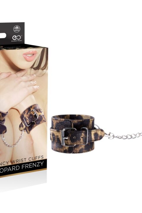 LEOPARD FRENZY WRIST CUFFS