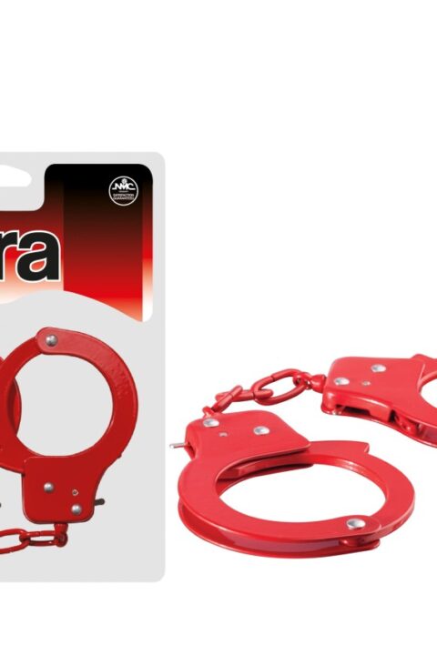 SEX EXTRA - METAL CUFFS RED
