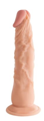 SEXXBIAN 8" VIBRATING DONG & HARNESS - Image 3