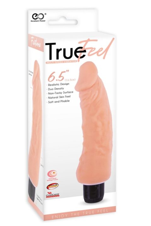 TRUE FEEL TPR VIBRATOR 6.5" I