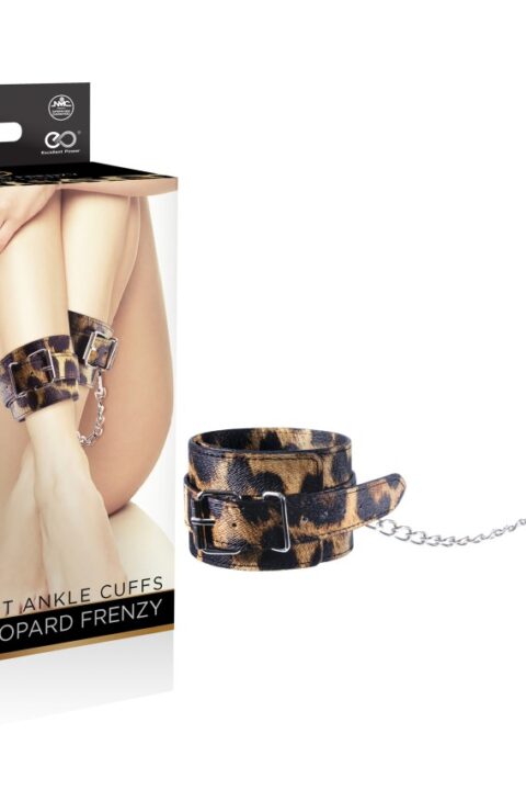 LEOPARD FRENZY ANKLE CUFFS