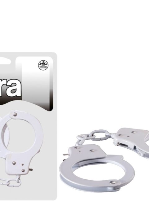 SEX EXTRA - METAL CUFFS WHITE