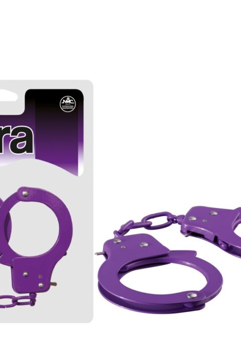 SEX EXTRA - METAL CUFFS PURPLE