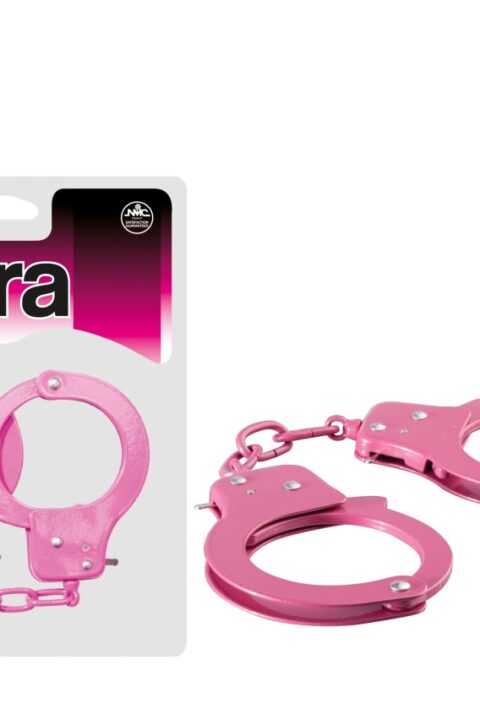 SEX EXTRA - METAL CUFFS PINK