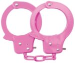 SEX EXTRA - METAL CUFFS PINK - Image 2
