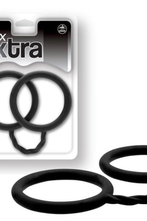 SEX EXTRA - SILICONE CUFFS BLACK
