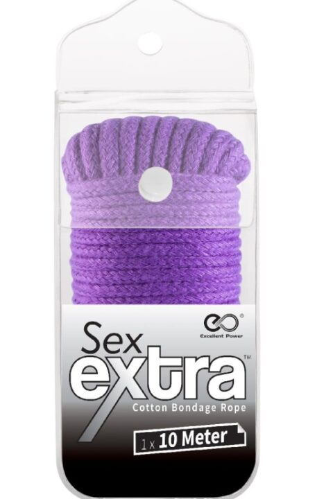 SEX EXTRA - SILKY BONDAGE ROPE PURPLE