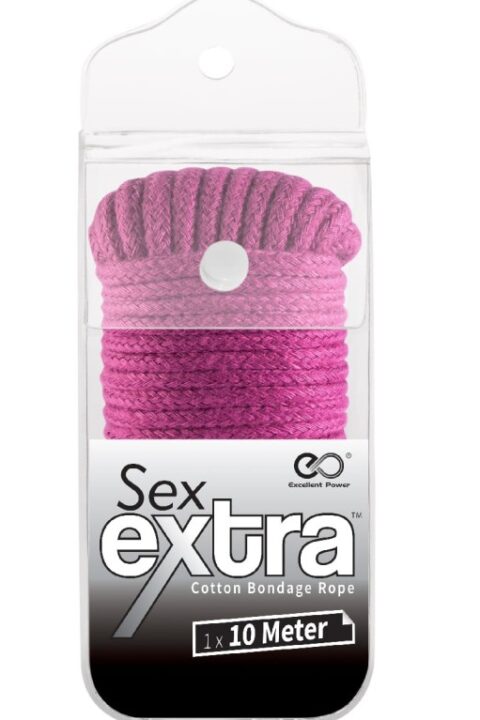 SEX EXTRA - SILKY BONDAGE ROPE PINK