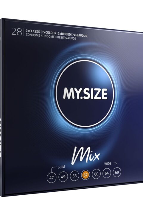 MY SIZE MIX Condoms 57 mm (28 pieces)