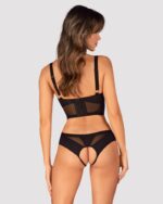 Chic Amoria 2-pcs crotchless set  M/L - Image 2