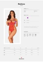 Rediosa crotchless teddy  S/M - Image 5
