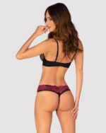 Rosenty 2-pcs crotchless set   XS/S - Image 2