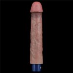 9" REAL SOFTEE Rechargeable Silicone Vibrating Dildo - Image 7