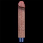 9" REAL SOFTEE Rechargeable Silicone Vibrating Dildo - Image 9