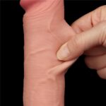 8'' Sliding Skin Dual Layer Dong Flesh II - Image 9