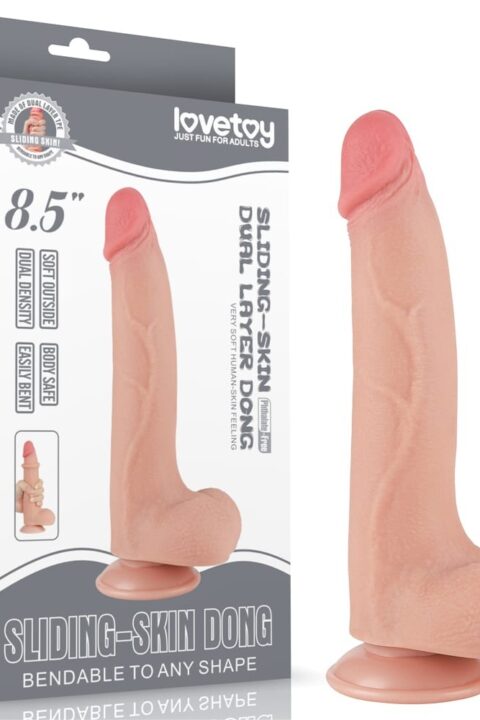 8.5'' Sliding Skin Dual Layer Dong Flesh I