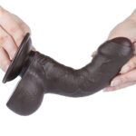 7'' Sliding Skin Dual Layer Dong Black - Image 8