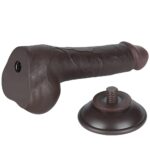 7.5'' Sliding Skin Dual Layer Dong Black II - Image 3