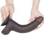 8.5'' Sliding Skin Dual Layer Dong Black I - Image 8