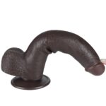9'' Sliding Skin Dual Layer Dong Black - Image 2