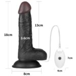 Vibrating Easy Strapon Set 7.0'' Black - Image 7