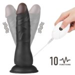 Vibrating Easy Strapon Set 7.5'' Black - Image 9