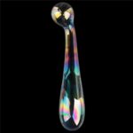 Twilight Gleam Glass Dildo- Alluring Arc - Image 2
