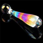 Twilight Gleam Glass Dildo- Alluring Arc - Image 7