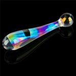 Twilight Gleam Glass Dildo- Alluring Arc - Image 8
