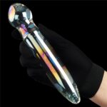 Twilight Gleam Glass Dildo- Prism Glass - Image 9