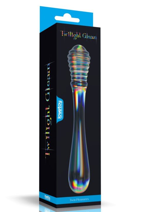 Twilight Gleam Glass Dildo- Twin Pleasures