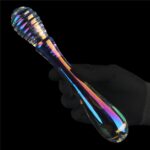 Twilight Gleam Glass Dildo- Twin Pleasures - Image 2