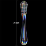 Twilight Gleam Glass Dildo- Twin Pleasures - Image 8