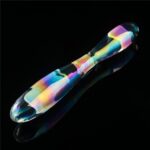 Twilight Gleam Glass Dildo- Double Delight - Image 7