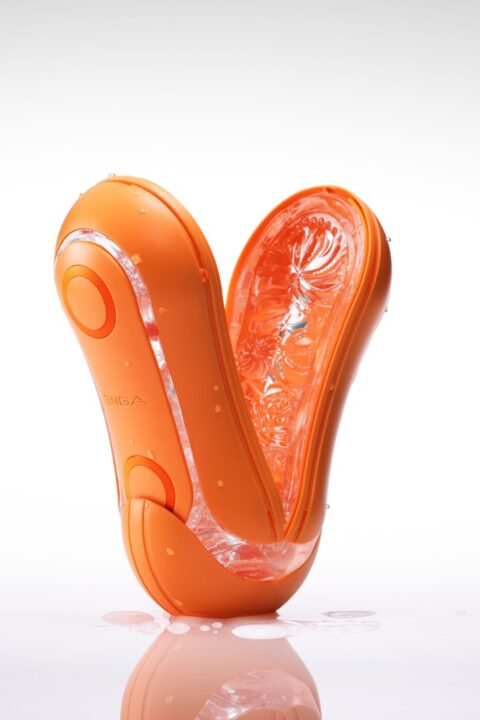 TENGA FLIP ORB SUNSET ORANGE