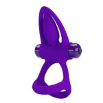 Pretty Love Vibration Cockring Purple - Image 2