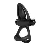 Pretty Love Vibration Cockring Black - Image 2