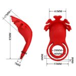Pretty Love Vibrant Penis Ring Ruben Red - Image 7