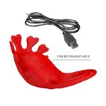 Pretty Love Vibrant Penis Ring Ruben Red - Image 9