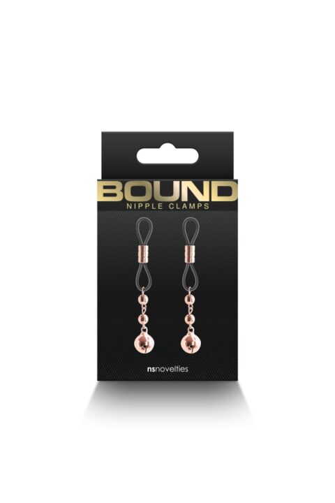 Bound - Nipple Clamps - D1 - Rose Gold
