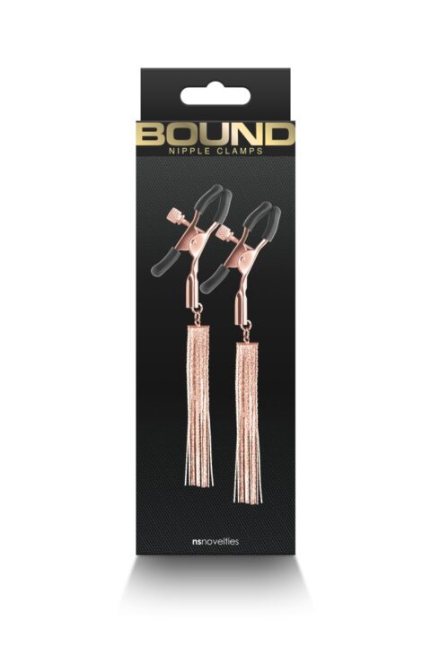 Bound - Nipple Clamps - D2 - Rose Gold