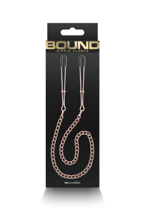 Bound - Nipple Clamps - DC3 - Rose Gold