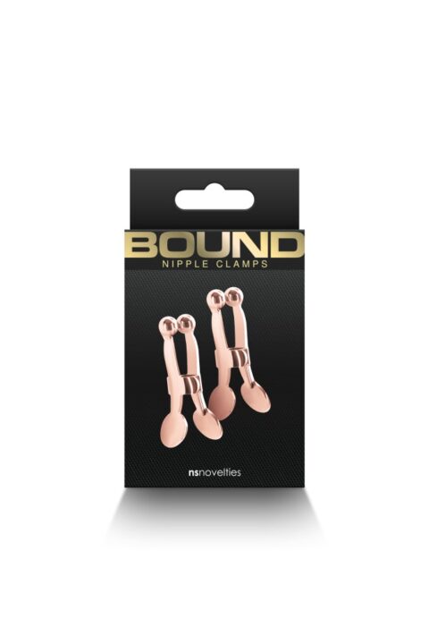 Bound - Nipple Clamps - C1 - Rose Gold