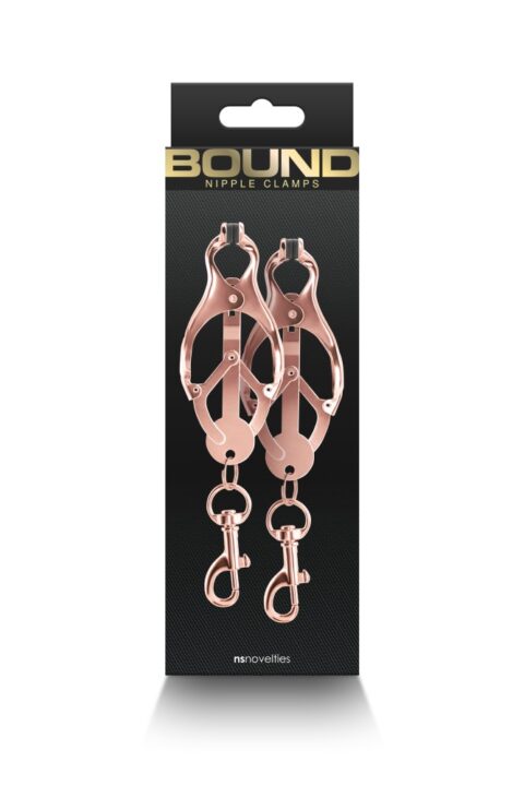 Bound - Nipple Clamps - C3 - Rose Gold