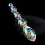 Glow-in-the-dark Twilight Gleam Glass Dildo-Tantalizing Orbs - Image 2
